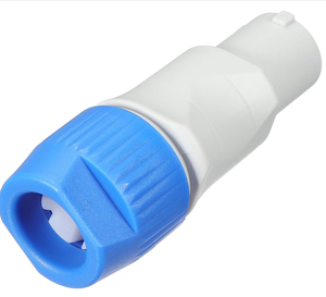 ขั้วต่อไฟฟ้ากระแสสลับแบบล็อค 20A 250V, ปลั๊กล็อคแบบหมุน 3 ขา / NAC3FCA สีน้ำเงิน สำหรับไฟเวที, อุปกรณ์เสียง - Product Image 3