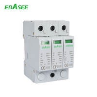 Module de protection contre les surtensions triphasé 275V EBASEE ou OEM AC spd BX2U T1 T2 3p, dispositif de protection contre les surtensions