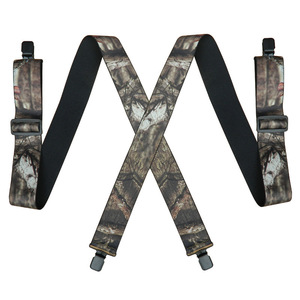 <span class=keywords><strong>Tirantes</strong></span> elásticos de 2 pulgadas de ancho con forma de X para hombre, resistentes para exteriores, con estampado y cierre de metal de alta resistencia. - Product Image 6
