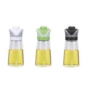 Sáng Tạo 2 Trong 1 Dầu Phun Và Đổ Dispenser Chai Với Twist Top Cho Nhà Bếp Nấu Ăn Dầu Ô Liu 500Ml 200Ml Thủy Tinh - Product Image 1