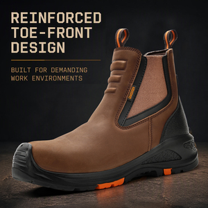Chaussures de sécurité antidérapantes, anti-écrasement, antistatiques, anti-perforation, imperméables, en <span class=keywords><strong>caoutchouc</strong></span>, chaussures de sécurité industrielles, chaussures de protection - Product Image 1