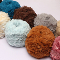 Hersteller-Großhandel: Imitationsfell-Langhaar-Mercerisiertes Polyestergarn für Handstricken und Häkeln – geringe Schrumpfung, gewebter Plüsch