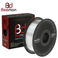 Filamen Printer 3D BEEMON PETG 1.75mm, Gulungan 1kg, Ketangguhan Tinggi, Akurasi Dimensi +/-0.02mm, untuk Kebanyakan Printer 3D FDM