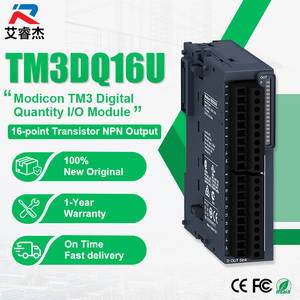 Module d'extension PLC TM3DQ16U d'origine, neuf, 16 sorties transistor NPN, contrôleur logique programmable Modicon TM3 PLC - Product Image 1
