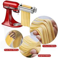 Accessoire pour mélangeur de ravioli Rouleau à pâtes Spaghetti Fettuccine Cutter Pasta Maker Attachment