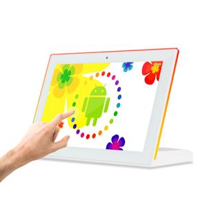 10.1 14 Inch Touch Screen L Shape Wifi Customer Feedback Led Light Android RK3566 2+<b>16GB</b> Front Camera Led Tablet Pc - Product Image 1