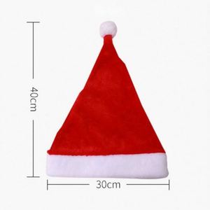 Gorro de Santa Claus Clásico Personalizado para Adultos y Niños, Gorro Navideño de Felpa - Product Image 5