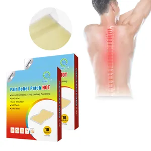 Factory price capsicum plaster hot pain relief gel patch chinese herb plaster