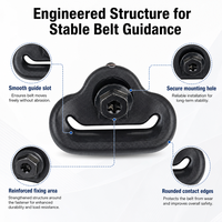 Soporte para Paquete Personalizado OEM, Gancho Guía de Metal Estampado para Cinturón de Seguridad, Compatible con Asientos de Vehículos de Múltiples Tipos