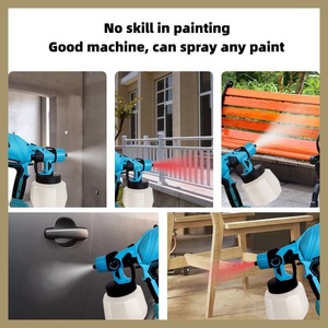 NEOBRISKEN 580W Portable High-Pressure Lithium-Ion Paint Spraying Machine Handheld <b>Power</b> Gun 0.2BAR Painting <b>Tools</b> N466 Car Wash - Product Image 6