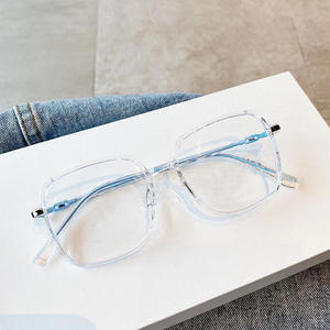 Gafas Qianai de Montura Completa Irregular, Lentes de PC con Protección Anti Luz Azul TR90, Diseño Cuadrilateral Unisex N4-20092 - Product Image 2