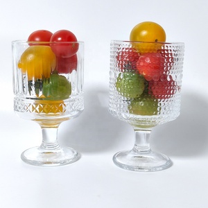 <span class=keywords><strong>Verres</strong></span> <span class=keywords><strong>à</strong></span> vin décoratifs modernes <span class=keywords><strong>à</strong></span> rayures verticales en relief motif tournesol, jolies coupes <span class=keywords><strong>à</strong></span> pied pour mariage, fête, bar - Product Image 5