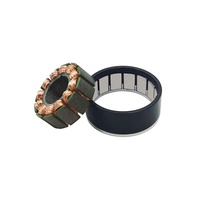Moteur sans balais à rotor externe sans cadre à axe creux de taille mini 18*6mm, anneau magnétique