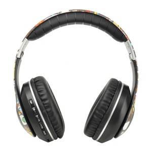 Graffiti – casque sans fil V5.0, lampe de couleur rvb, <span class=keywords><strong>écouteurs</strong></span> pliables, casque réglable avec Microphone - Product Image 2