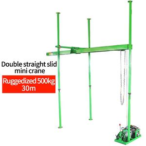 Mini grúa de elevación/elevador de brazo oscilante, 300KG, 30m de cuerda, embrague de coche [elevación 12m], venta de fábrica - Product Image 5