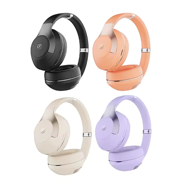 Wholesale Headphones Comfortable Over-Ear Wireless Active Noise Cancellation Earphones LED IPX-5 Waterproof Headphones