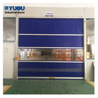 Puerta de PVC, Puerta Rápida de PVC, Cortina Automática de PVC, Puerta de Alta Velocidad para la Industria Alimentaria Interior