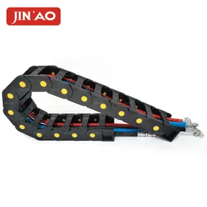 CNC Machine Protection Plastic Textile Machine Drag Cable Chain Cable Carrier Track For Wires