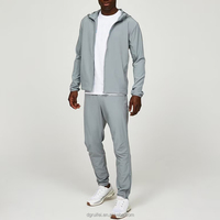 Sur Mesure FEO Ensemble Deux Pièces Homme en Nylon Coupe-Vent Survêtement Léger pour Course Sport Fabricant Fournisseur