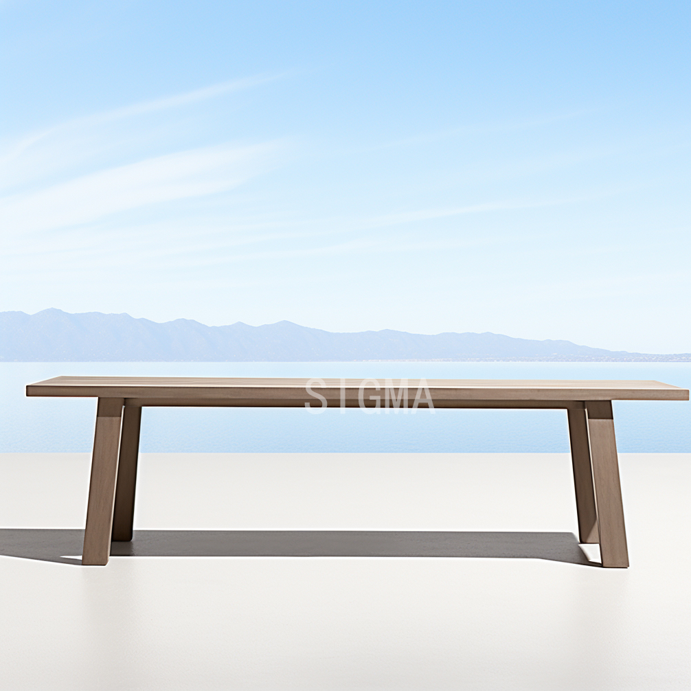 Popular Garden Sets Teak Outdoor Patio Furniture Rectangular Outdoor Tables