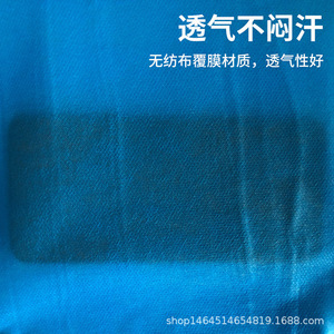 Drap de lit jetable imperméable 40x50cm en tissu non tissé PE pour salon de beauté, examen gynécologique - Product Image 4