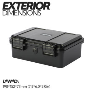 INCHOI CASES - Estuche Portátil para <span class=keywords><strong>Herramientas</strong></span>, <span class=keywords><strong>Maleta</strong></span> de Plástico Impermeable, Estuches Rígidos Vacíos para Transporte - Product Image 4