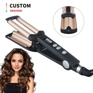 Fast Heating <span class=keywords><strong>Beauty</strong></span> <span class=keywords><strong>Salon</strong></span> Profession eller gewellter Locken wickler Haarstyling-Werkzeuge Locken wickler - Product Image 1