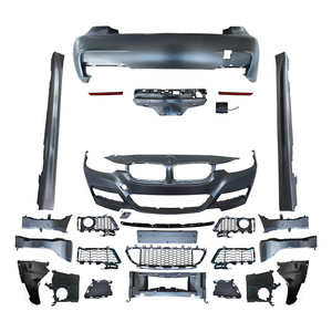 Xe Bumper M3 Phong Cách Cơ Thể Kit Phía Trước Bumper Side Váy Phía Trước Bumper Phía Sau Khuếch Tán Cho BMW F30 F35 F10 E60 E36 E90 - Product Image 1