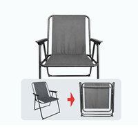 Chaise de camping extensible d'extérieur, pliable, portable, pour la sieste, équipement de camping en plein air