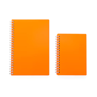 Reliure en fil à spirale imprimée de logo personnalisé Carnets de notes de couverture en papier journal A4 A5 personnalisés spirale