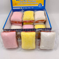 Nouveau jouet Squishy en forme de toast, super doux, à remontée lente, jouet anti-stress à presser, aliment simulé, cadeau amusant unisexe pour jeunes