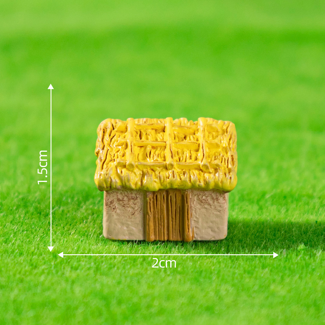 Cabane au toit de chaume n°3