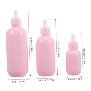 ขวดน้ำยาซักผ้าแบบแบนเปล่าขนาด 350 มล. ขวดพลาสติก PET สำหรับเครื่องสำอาง - Product Image 2