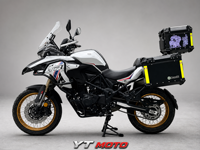 Moto de tourisme routière Benelli TRK 552X bicylindre refroidie par eau