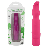 Aphrodisia 10-Gang Rabbit Vibrator Silikon ABS Wasserdicht Geräuscharm Duale Stimulation Klitoris G-Punkt Massagegerät AAA Batterie