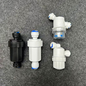 Nhỏ Inline nước lọc trước với lưới thép không gỉ cho vòi nước và RO hệ thống 1/<span class=keywords><strong>4</strong></span> "<span class=keywords><strong>3</strong></span>/8" đen trắng rõ ràng - Product Image 2