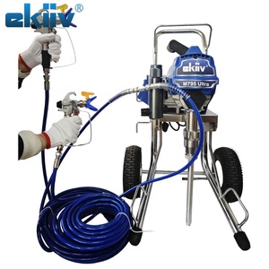 EKIIV M995 220V Pulvérisateur de <span class=keywords><strong>peinture</strong></span> électrique sans air haute pression <span class=keywords><strong>pour</strong></span> murs, machine à peindre sans air à double puissance <span class=keywords><strong>pour</strong></span> toits, pistolets de pulvérisation - Product Image 5