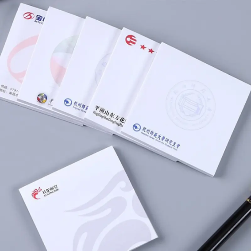 Custom Dagelijkse Plan Minimalistische Leuke Briefpapier Mini Sticky Notes Memo Pad Stok Notepad