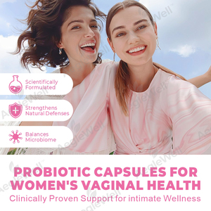 OEM ODM aeglwell probiotici e prebiotici capsule con vitamina C e mirtillo per le donne - Product Image 4