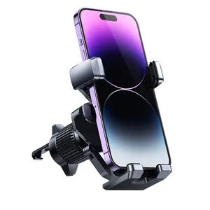 Upgraded Gravity Phone Holder for Car Vent with Upgraded Hook Clip Auto Lock Hands Free LISEN Air Vent Cell Phone Car Mount