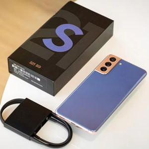 Teléfono inteligente de segunda mano al por mayor usado <span class=keywords><strong>5G</strong></span> para Samsung <span class=keywords><strong>Galaxy</strong></span> <span class=keywords><strong>S21</strong></span> <span class=keywords><strong>5G</strong></span> <span class=keywords><strong>256GB</strong></span> 8GB RAM versión europea desbloqueada de fábrica - Product Image 1