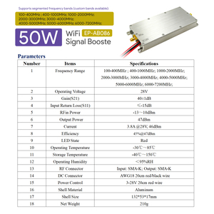 <span class=keywords><strong>Amplificateur</strong></span> RF haute puissance 50W pour systèmes <span class=keywords><strong>WiFi</strong></span> et équipement de test RF <span class=keywords><strong>professionnel</strong></span> - Product Image 6