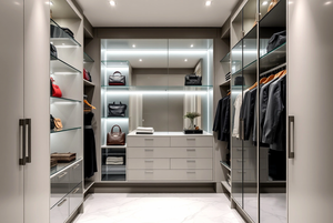 Armadi Guardaroba Classici CBMmart, Spaziosi Organizzatori per Armadio in Legno Personalizzati con Ante, Costruiti per Durare - Product Image 6