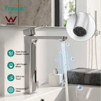 Frascio lavabo de luxe moderne robinet d'eau en laiton mitigeur de lavabo Offre Spéciale robinet de lavabo de salle de bain à une poignée