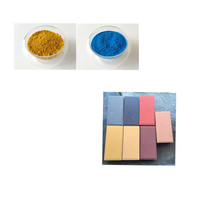 Construction colorant poudre pigment rouge d'oxyde de fer de couleur