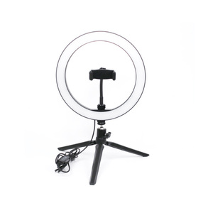 MASSA Anillo de Luz Led <span class=keywords><strong>para</strong></span> Selfie, Trípode <span class=keywords><strong>para</strong></span> <span class=keywords><strong>Celular</strong></span> con Soporte <span class=keywords><strong>para</strong></span> Teléfono Móvil, Transmisión en Vivo, 26cm, 10 Pulgadas, Gran Oferta - Product Image 1
