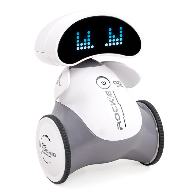 New Plastic Smart Robot for Parent-child Interaction Children's Electric Toy with Lights Music and Dancing Functions