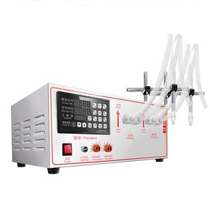 Double Nozzles Big Flow Volume Diaphragm <b>Pump</b> Desktop Continuous Filling Machine for Liquid - Product Image 3