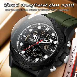 Reloj Digital Multifunción SANDA 3387 para Exteriores, Reloj de Pulsera con Doble Pantalla y Alarma, Reloj Deportivo Luminoso a Prueba de Agua - Product Image 6