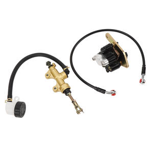 Conjunto de Manguera de Caliper de Cilindro Maestro de Freno Trasero 5VM-2583V-00-00, Cilindro Maestro de Caliper de Freno Trasero de Metal para <span class=keywords><strong>Blaster</strong></span> 200 YFS200 200 - Product Image 5